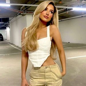 Zara Corset Top White